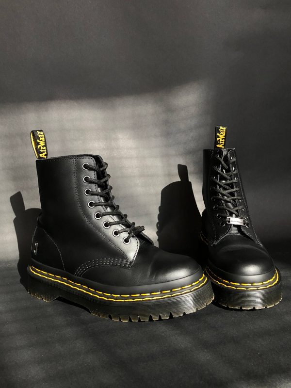 Б\у Dr. Martens 1460 Bex DS - Black Haircell (UK 5 EU 38) в хорошому стані. Вживані черевики Dr. Martens