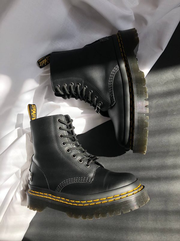 Б\у Dr. Martens 1460 Bex DS - Black Haircell (UK 5 EU 38) в хорошому стані. Вживані черевики Dr. Martens