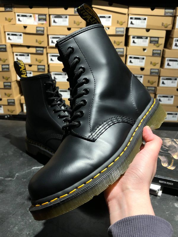 Вживані черевики Dr. Martens 1460 - Black Smooth (UK 6½ EU 40)