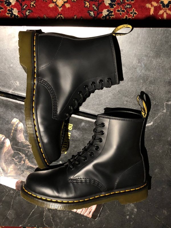 Вживані черевики Dr. Martens 1460 - Black Smooth (UK 6½ EU 40)