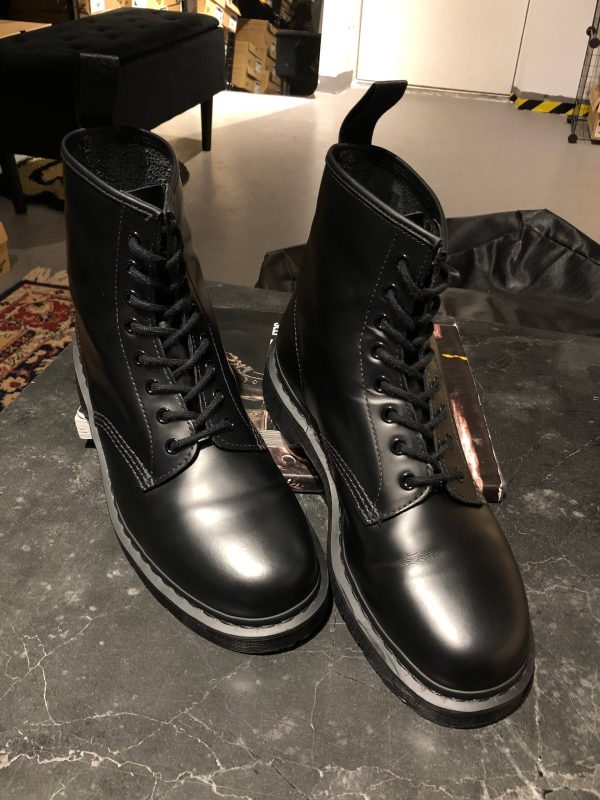 RESALE черевики Dr. Martens 1460 Mono - Black Smooth (UK 9½ / EU 44) Вживані, Без дефектів