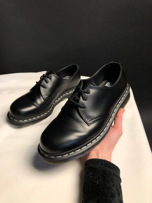 Вживані Dr. Martens 1461 WS - Black Smooth (UK 8 / EU 42) в хорошому стані