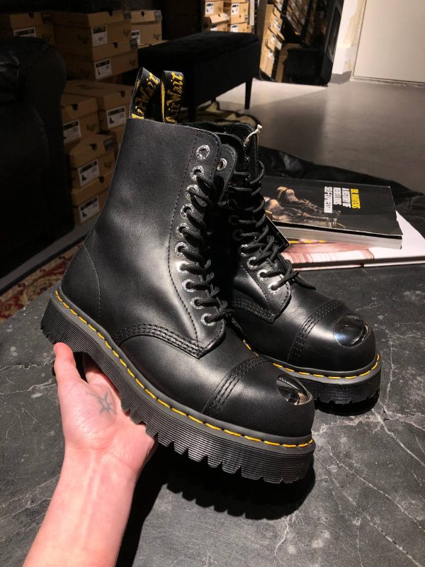 Вживані оригінальні черевики Dr. Martens 8761 BXB Black Luxor (UK 6 EU 39) Рідкісна модель з м'якої шкіри в ідеальному стані.