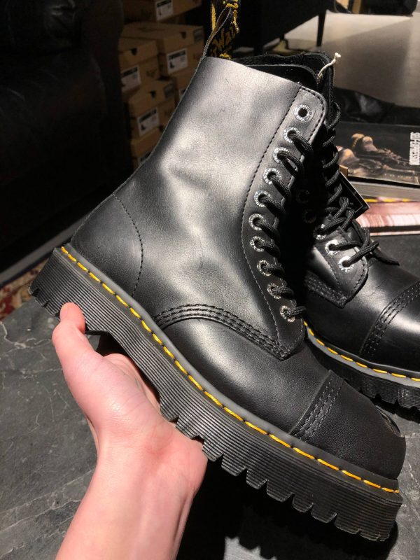 Вживані оригінальні черевики Dr. Martens 8761 BXB Black Luxor (UK 6 EU 39) Рідкісна модель з м'якої шкіри в ідеальному стані.