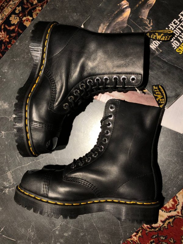 Вживані оригінальні черевики Dr. Martens 8761 BXB Black Luxor (UK 6 EU 39) Рідкісна модель з м'якої шкіри в ідеальному стані.