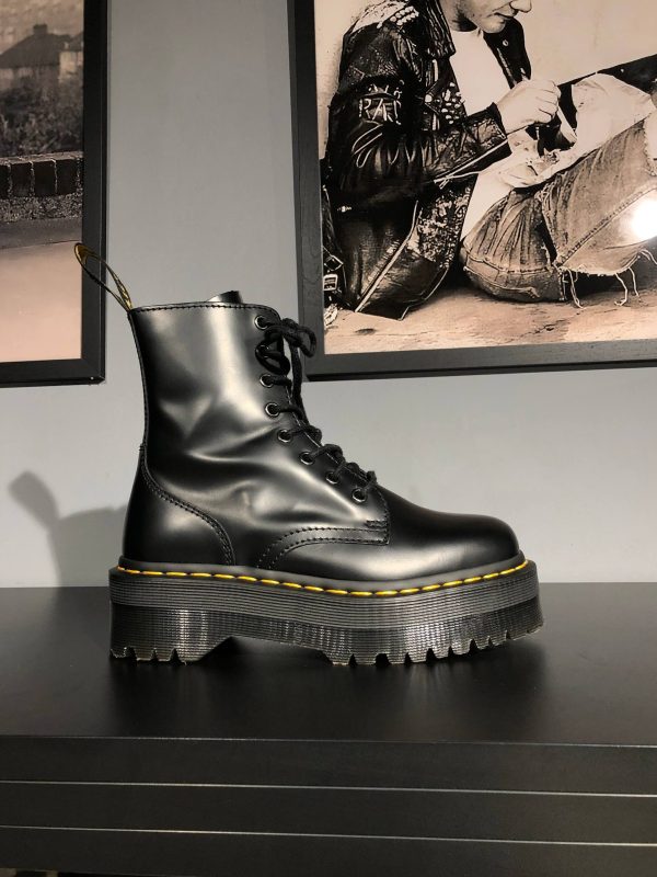 Уживані черевики Dr. Martens Jadon - Black Polished Smooth (UK 4 EU 37) в хорошому стані за доступною ціною