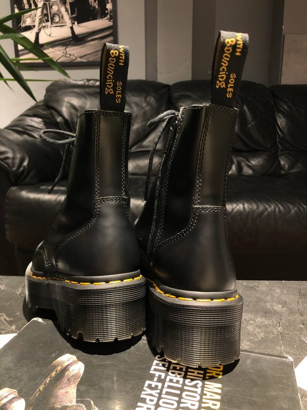 Уживані черевики Dr. Martens Jadon - Black Polished Smooth (UK 4 EU 37) в хорошому стані за доступною ціною