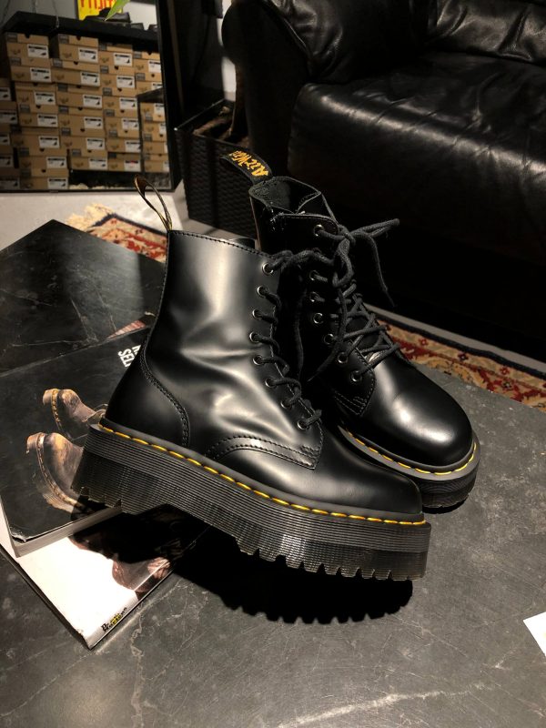 Уживані черевики Dr. Martens Jadon - Black Polished Smooth (UK 4 EU 37) в хорошому стані за доступною ціною
