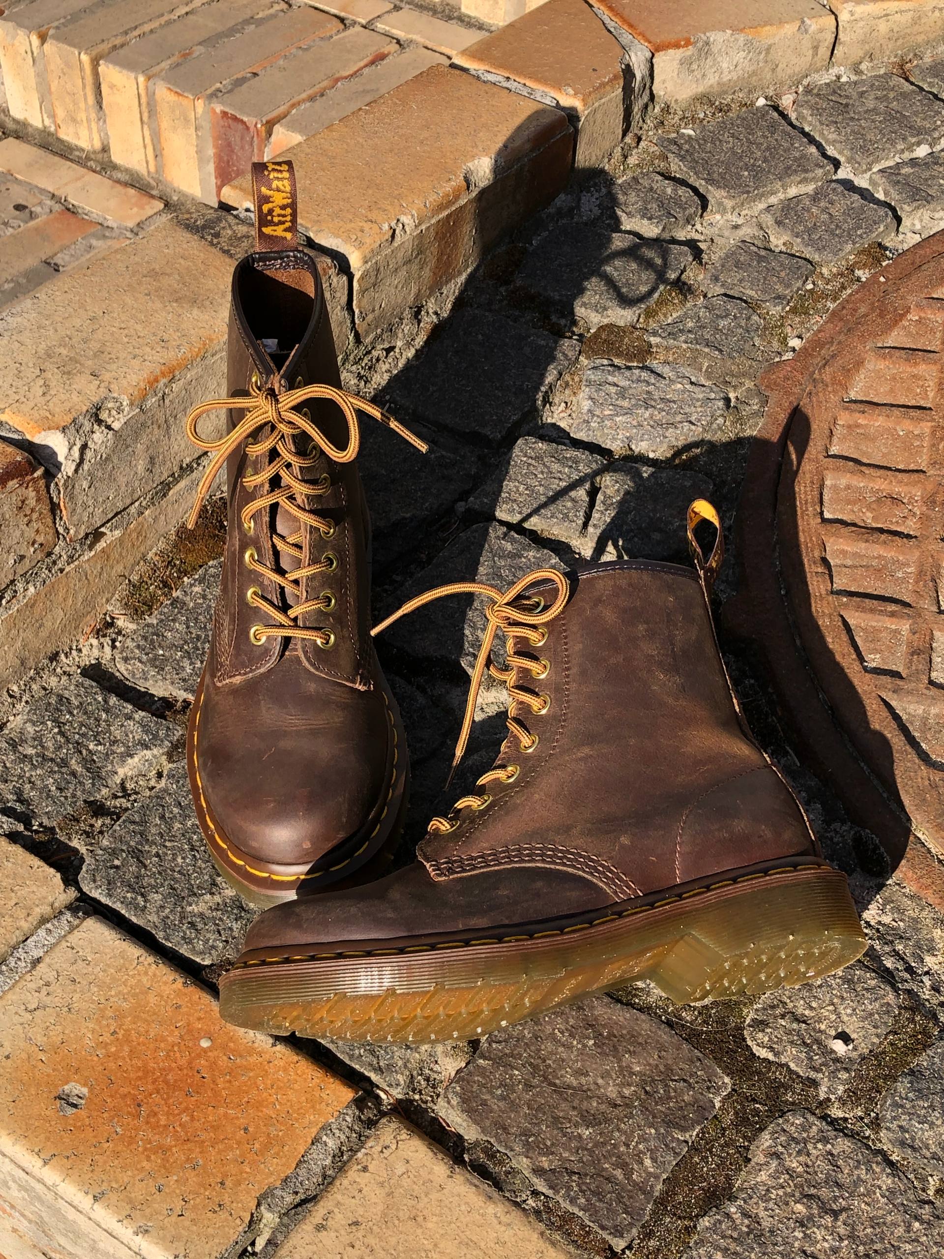 Dr. Martens 1460 - Aztec Crazy Horse (UK 5 EU 38) (17) Вживані черевики Dr. Martens 1460 - Aztec Crazy Horse (UK 5 EU 38) в хорошому стані