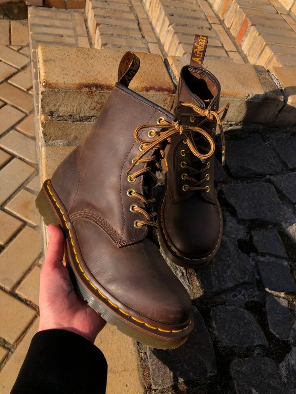 Вживані черевики Dr. Martens 1460 - Aztec Crazy Horse (UK 5 EU 38) в хорошому стані