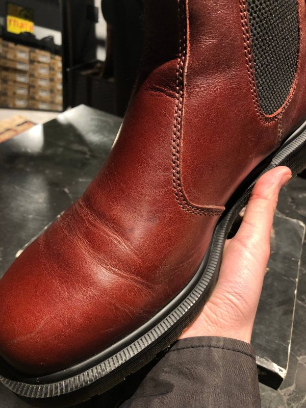 Вінтажні оригінальні Dr. Martens 2976 ‘Made in England’ - Classic Calf Burgundy (UK 9 EU 43) в чудовому стані купити в Україні