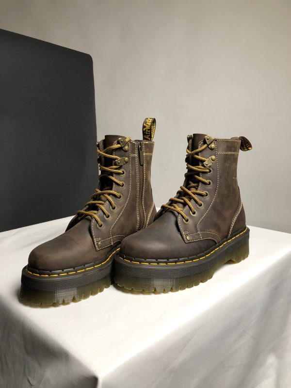 Вживані архівні Dr. Martens Jadon Arc - Aztec Crazy Horse (UK 5 EU 38) в ідеальному стані
