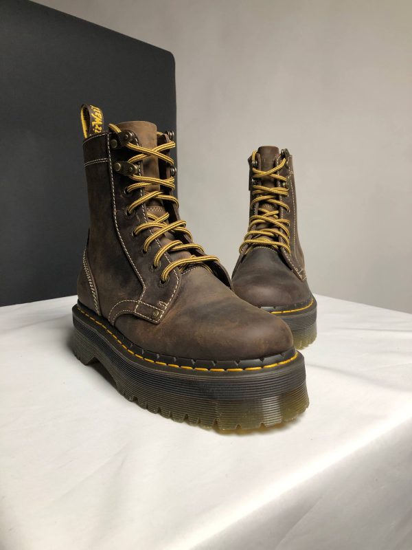 Вживані архівні Dr. Martens Jadon Arc - Aztec Crazy Horse (UK 5 EU 38) в ідеальному стані