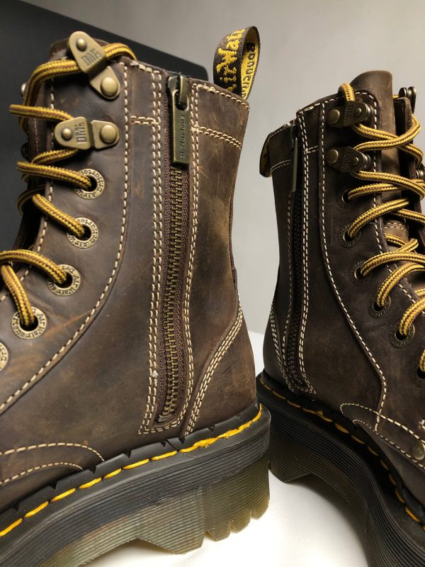Вживані архівні Dr. Martens Jadon Arc - Aztec Crazy Horse (UK 5 EU 38) в ідеальному стані