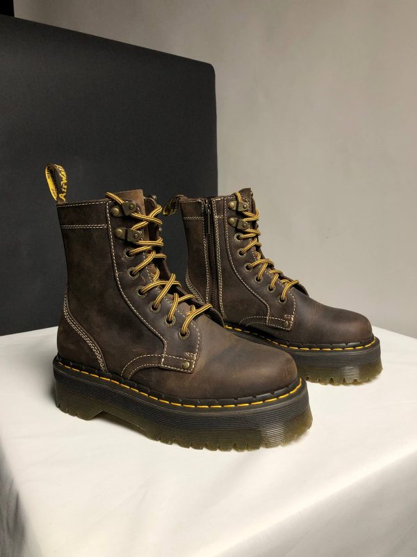 Вживані архівні Dr. Martens Jadon Arc - Aztec Crazy Horse (UK 5 EU 38) в ідеальному стані