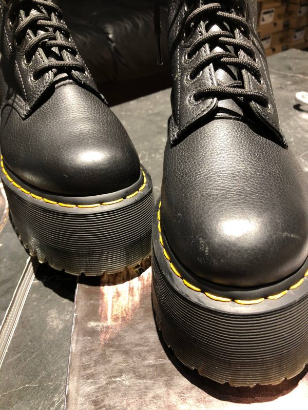Вживані черевики Dr. Martens Jadon Max - Black Pisa (UK 5 EU 38) в ідеальному стані купити в Україні