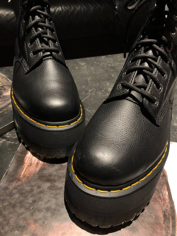 Вживані черевики Dr. Martens Jadon Max - Black Pisa (UK 5 EU 38) в ідеальному стані купити в Україні