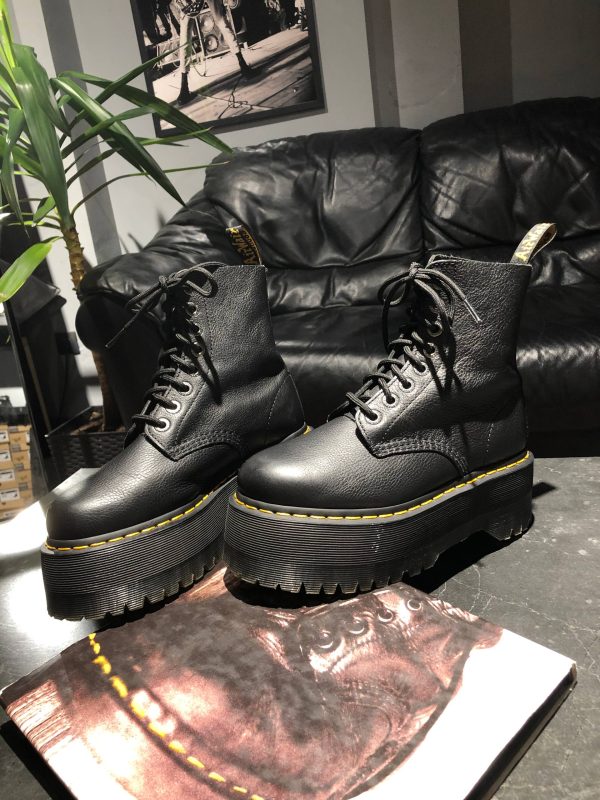 Вживані черевики Dr. Martens Jadon Max - Black Pisa (UK 5 EU 38) в ідеальному стані купити в Україні