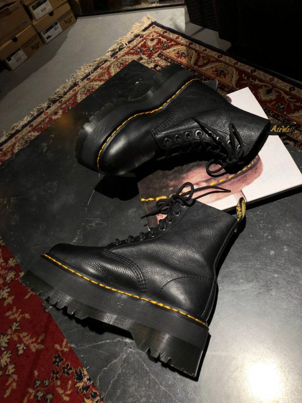 Вживані черевики Dr. Martens Jadon Max - Black Pisa (UK 5 EU 38) в ідеальному стані купити в Україні