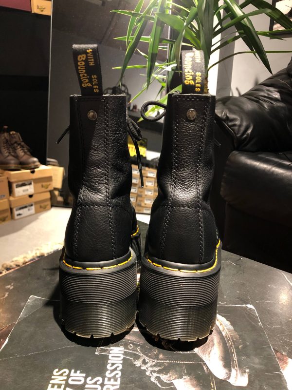 Вживані черевики Dr. Martens Jadon Max - Black Pisa (UK 5 EU 38) в ідеальному стані купити в Україні