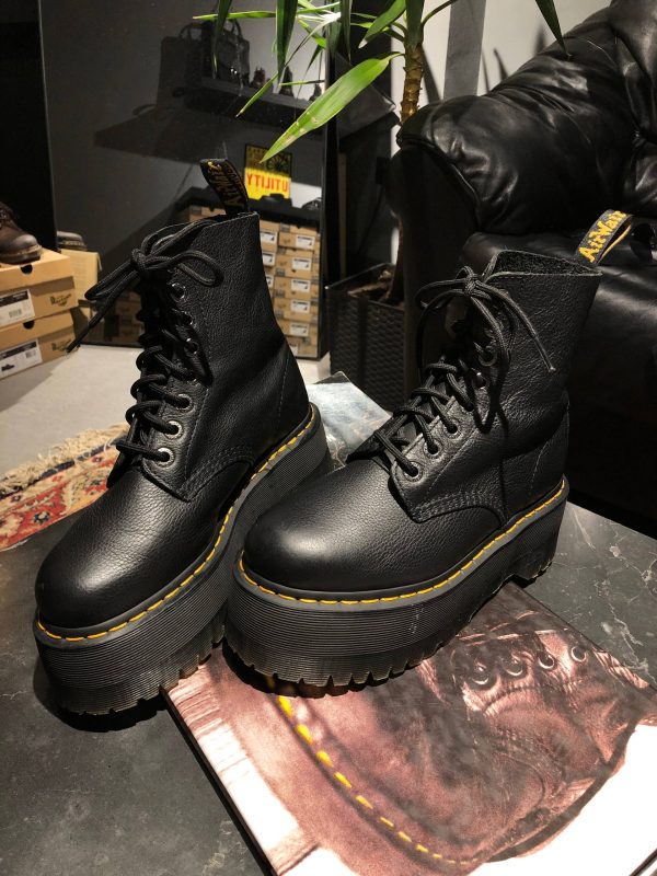 Вживані черевики Dr. Martens Jadon Max - Black Pisa (UK 5 EU 38) в ідеальному стані купити в Україні