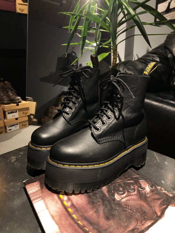 Вживані черевики Dr. Martens Jadon Max - Black Pisa (UK 5 EU 38) в ідеальному стані купити в Україні