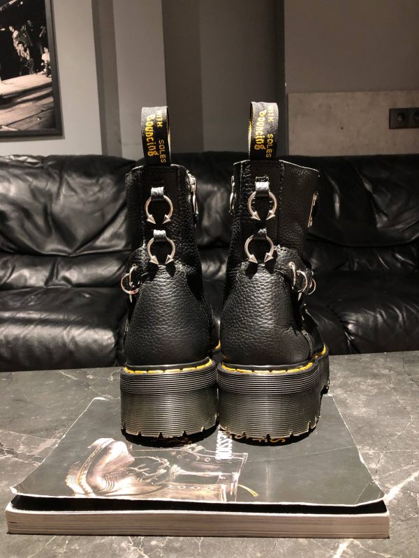 Оригінальні Dr. Martens Jadon Piercing - Black Milled Nappa (UK 10 EU 45) в хорошому стані на resale.martens.com.ua