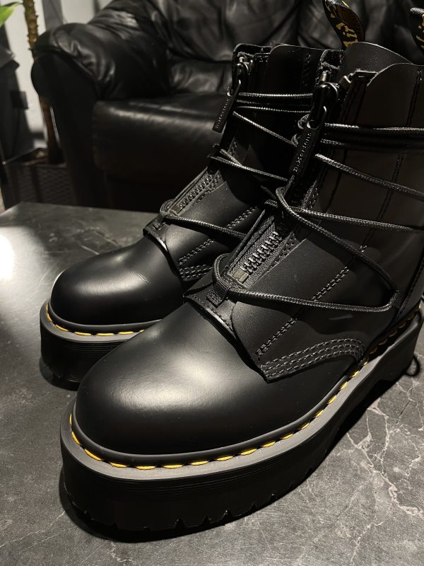 Б\у черевики мартінс Dr. Martens Jarrick II - Black Smooth (UK 6 EU 39) в ідеальному стані