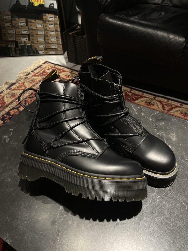 Б\у черевики мартінс Dr. Martens Jarrick II - Black Smooth (UK 6 EU 39) в ідеальному стані