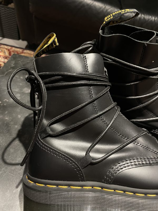 Б\у черевики мартінс Dr. Martens Jarrick II - Black Smooth (UK 6 EU 39) в ідеальному стані