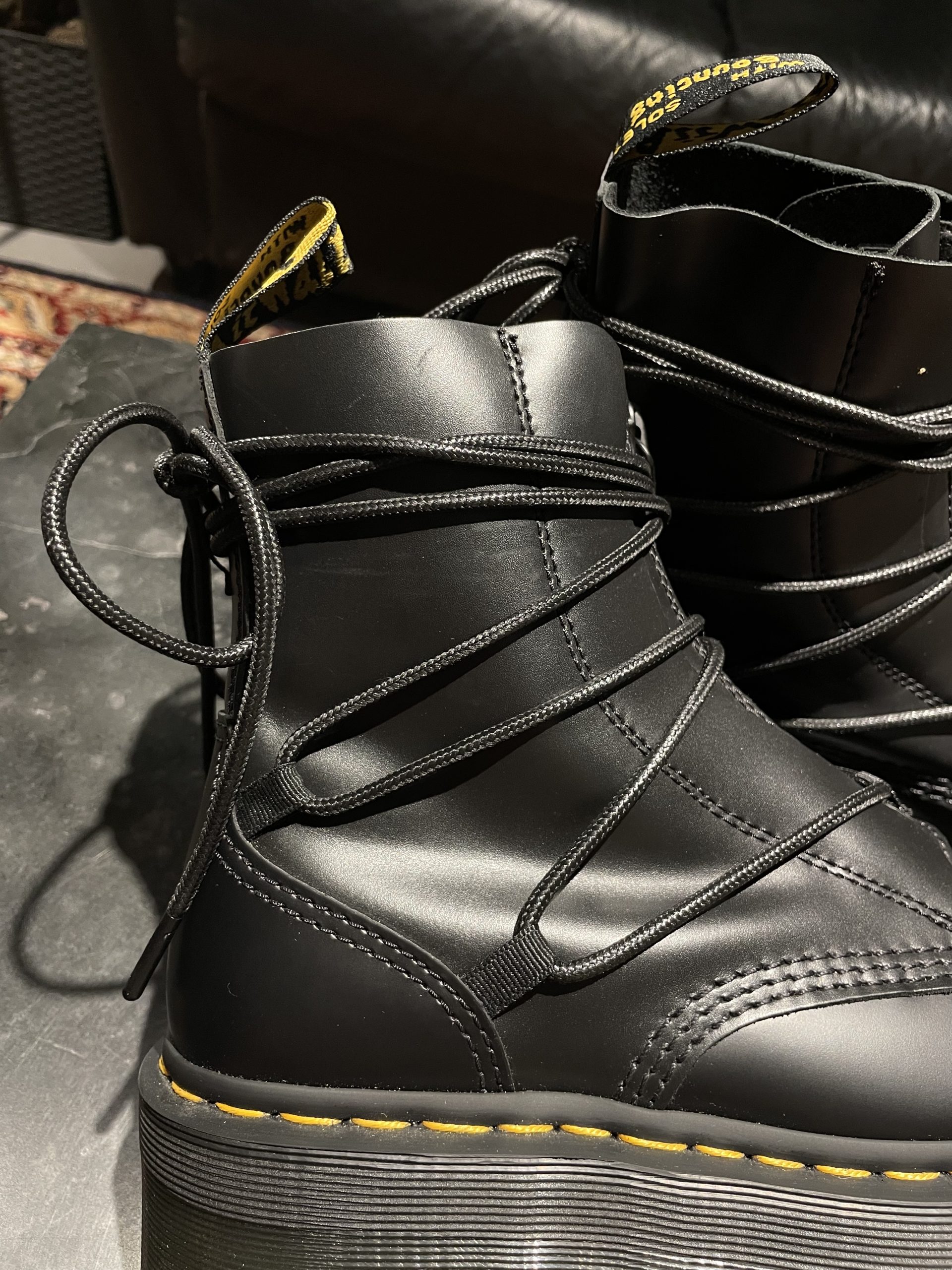 Dr. Martens Jarrick II - Black Smooth (UK 6 EU 39) (13) Б\у черевики мартінс Dr. Martens Jarrick II - Black Smooth (UK 6 EU 39) в ідеальному стані