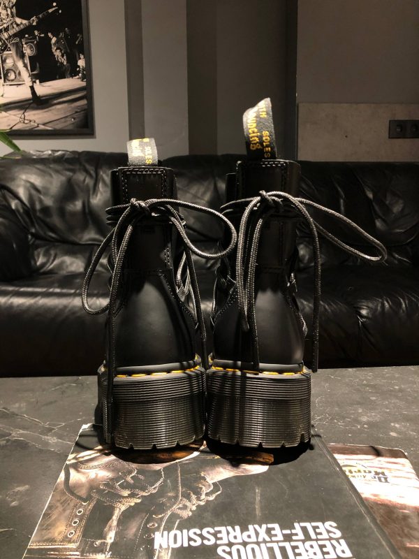 Б\у черевики мартінс Dr. Martens Jarrick II - Black Smooth (UK 6 EU 39) в ідеальному стані