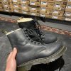 Вживані зимові черевики Dr. Martens Serena – Black Burnished Wyoming (UK 6 EU 39) в ідеальному стані з мінімальним зносом