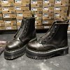 Вживані черевики Dr. Martens Sinclair - Dark Taupe Orleans (UK 4 EU 37) в хорошому стані