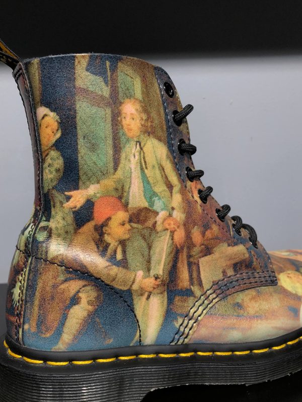 Унікальна рідкісна колекційна модель Dr. Martens 1460 Pascal - Museum Collection Hogarth (UK 4 EU 37) в ідеальному стані купити в Україні на resale.martens.com.ua