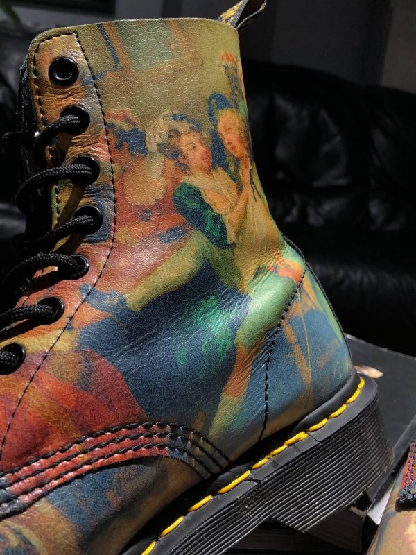 Унікальна рідкісна колекційна модель Dr. Martens 1460 Pascal - Museum Collection Hogarth (UK 4 EU 37) в ідеальному стані купити в Україні на resale.martens.com.ua