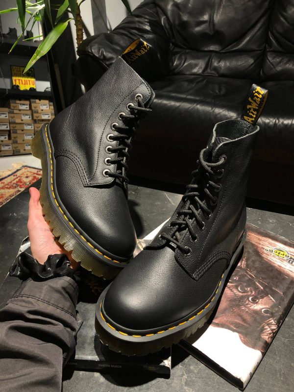 Черевики Dr. Martens Pascal Bex - Black Pisa (UK 8 EU 42) б\у стан як нові