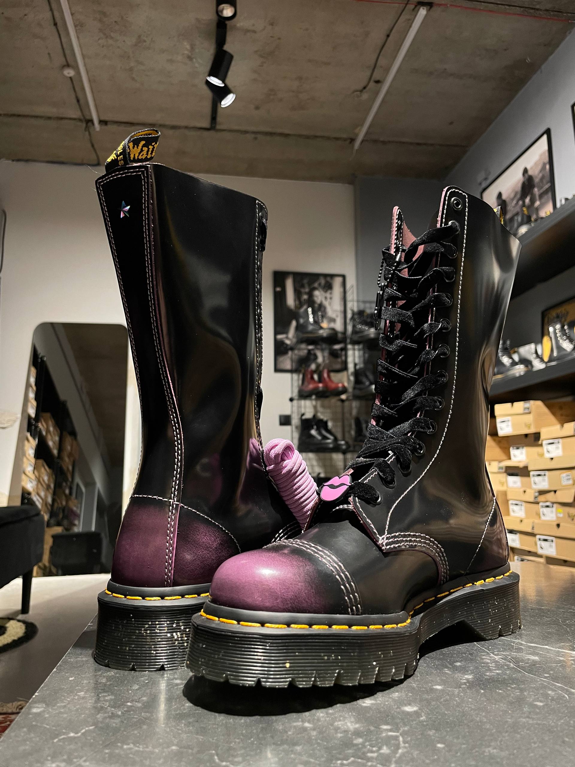 Dr. Martens x Bratz 1B99 Bex - Black / Purple Arcadia