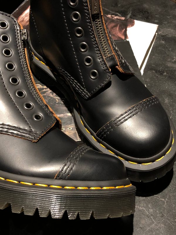 Черевики Dr. Martens 1460 Bex Laceless - Black Smooth (UK 4 EU 37) купити в Україні