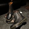Черевики Dr. Martens 1460 Bex Laceless - Black Smooth (UK 4 EU 37) купити в Україні
