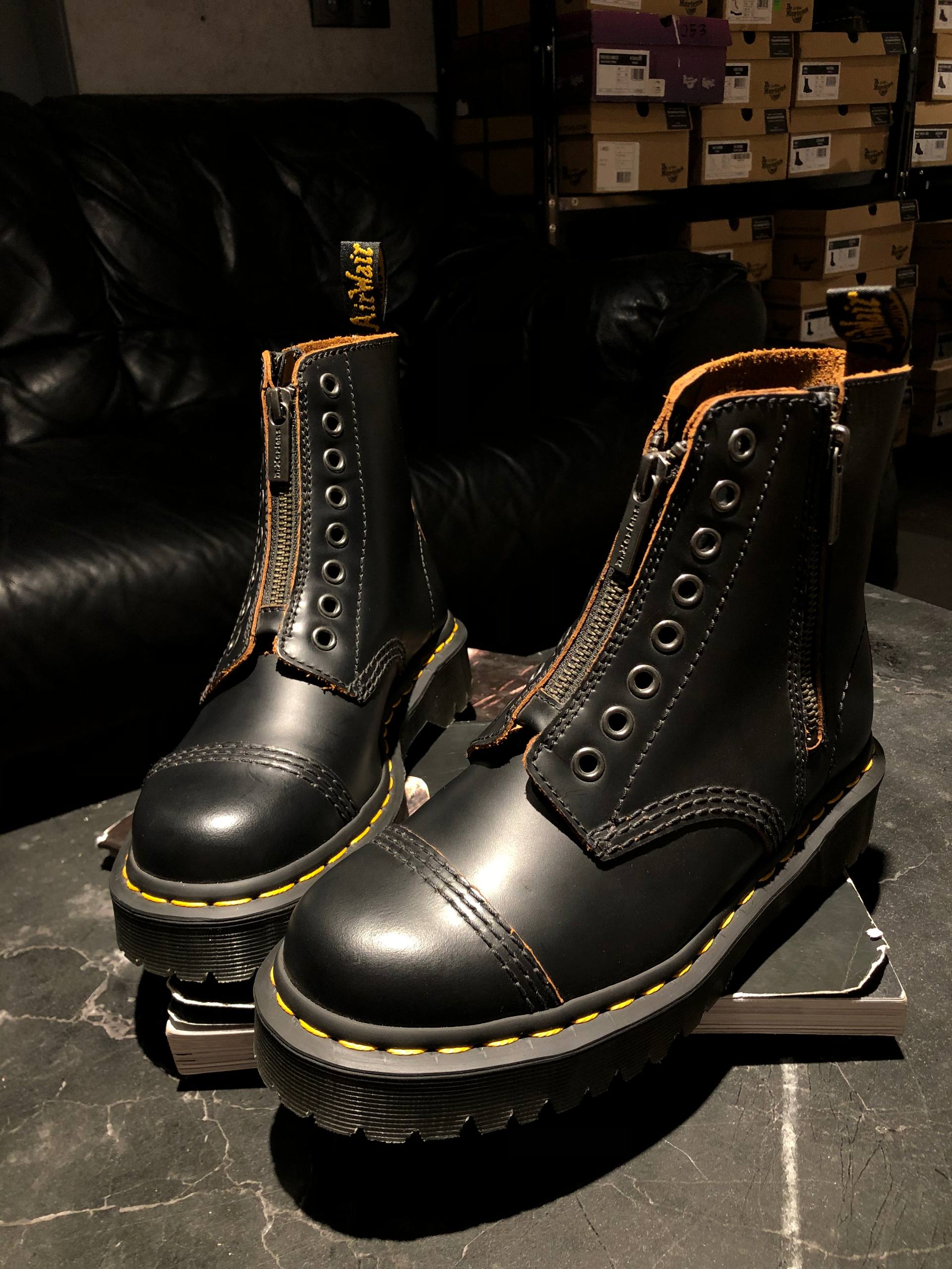 Dr. Martens 1460 Bex Laceless - Black Smooth (UK 4 EU 37) (7)
