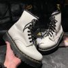 Вживані черевики Dr. Martens 1460 Bex - White Smooth (UK 4 EU 37) в чудовому стані купити в Україні