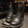 Черевики Dr. Martens 1460 - Black Flame Polished Smooth (UK 4 EU 37) в ідеальному стані купити