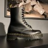 Високі черевики Dr. Martens 1490 Bex - Black Smooth (UK 6 EU 39) оригінальне взуття мартенс купити в Україні