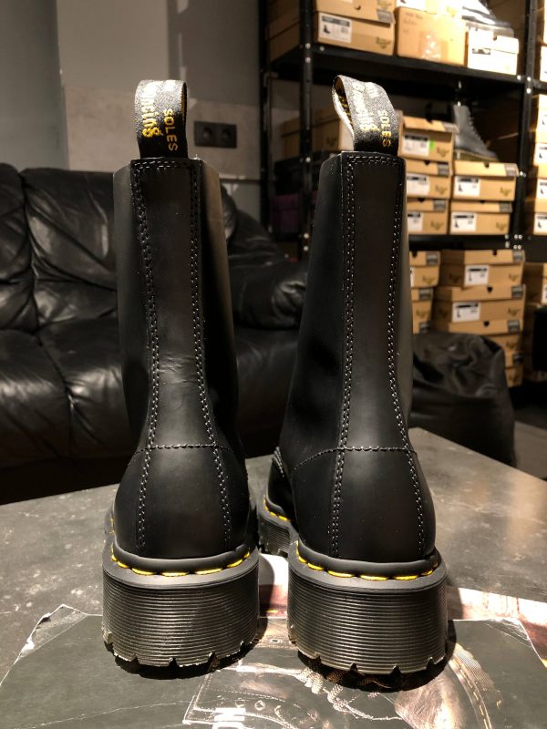 Високі черевики Dr. Martens 1490 Bex - Black Smooth (UK 6 EU 39) оригінальне взуття мартенс купити в Україні