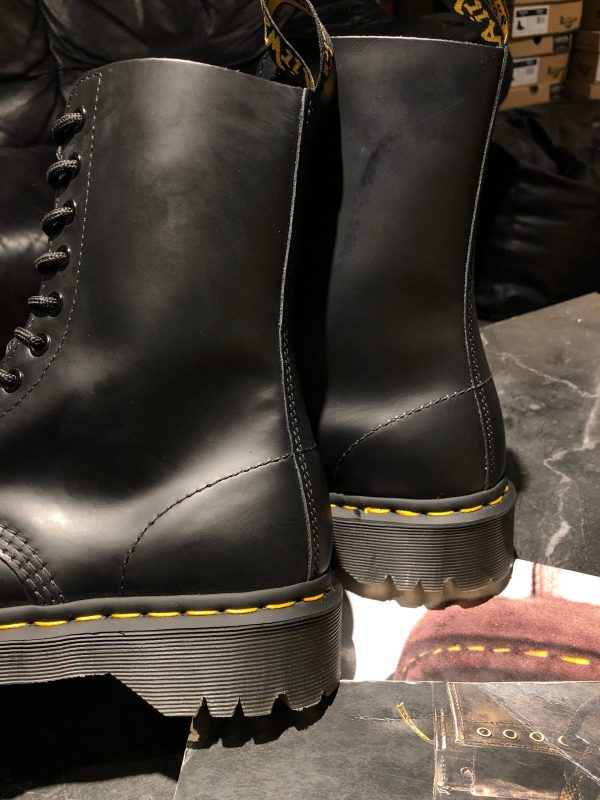 Високі черевики Dr. Martens 1490 Bex - Black Smooth (UK 6 EU 39) оригінальне взуття мартенс купити в Україні