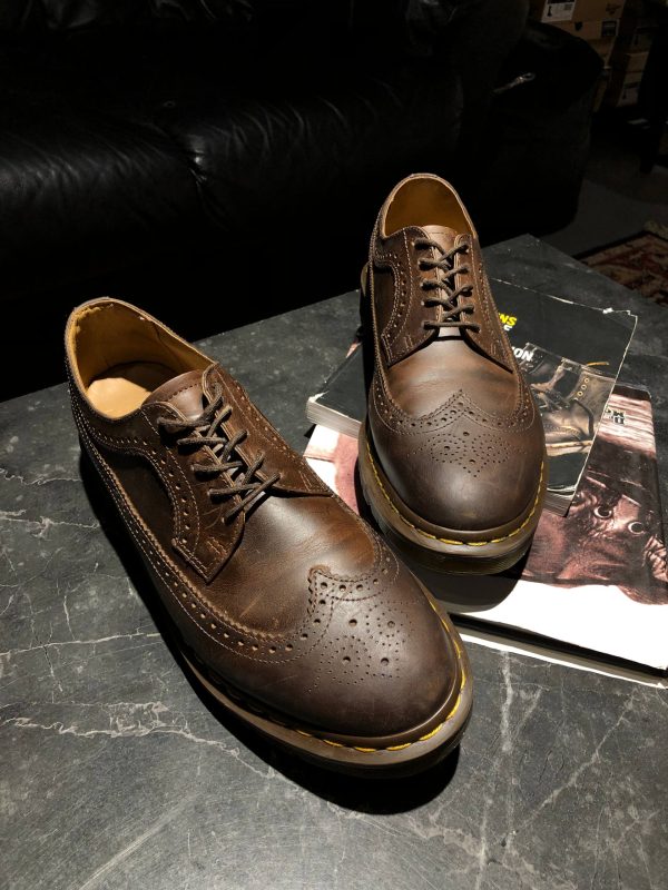 Туфлі б\у в стилі брогі Dr. Martens 3989 YS - Gaucho Crazy Horse (UK 11 EU 46) купити в Україні