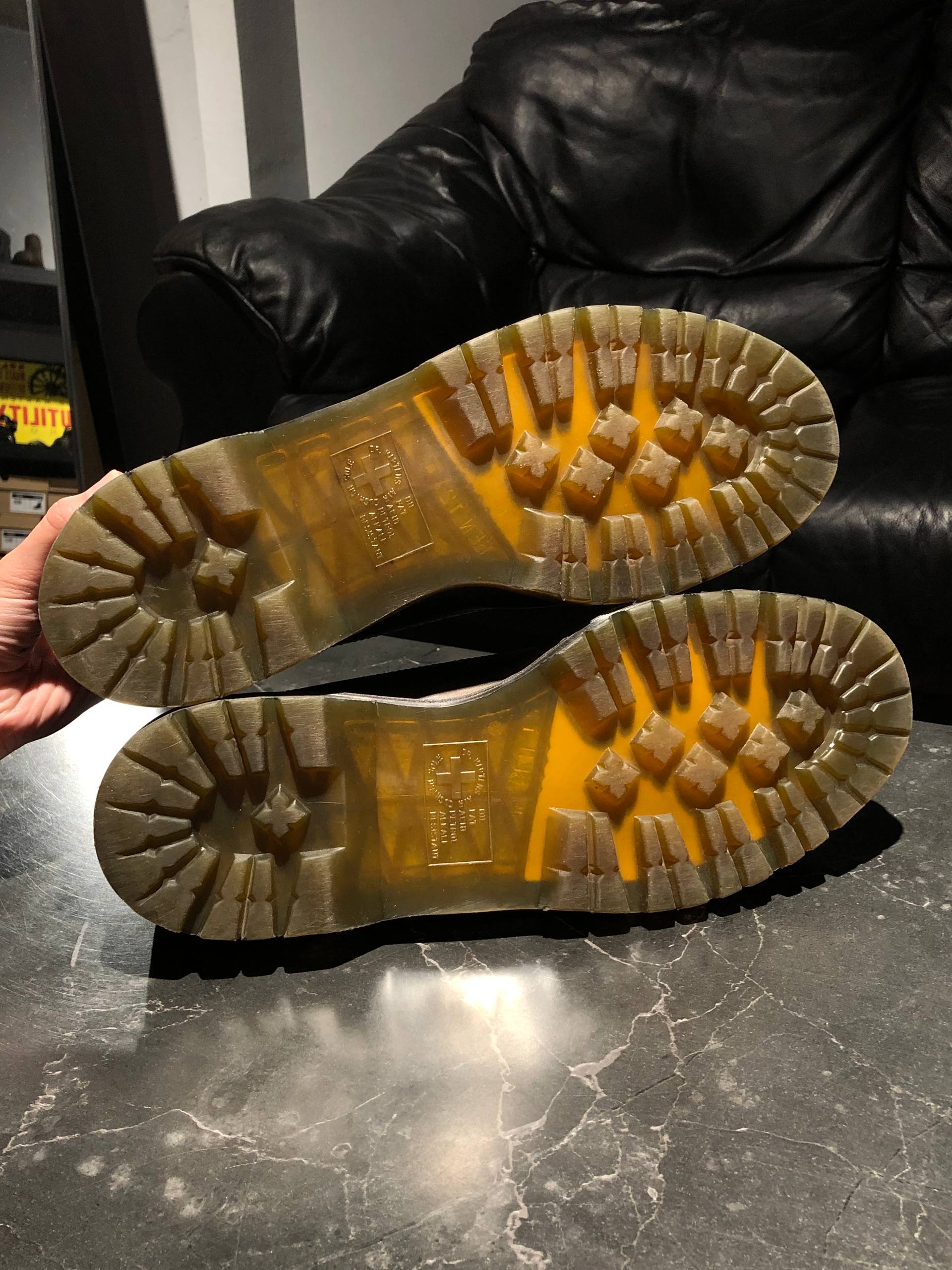 Dr. Martens 3989 YS - Gaucho Crazy Horse (UK 11 EU 46) (2) Туфлі б\у в стилі брогі Dr. Martens 3989 YS - Gaucho Crazy Horse (UK 11 EU 46) купити в Україні