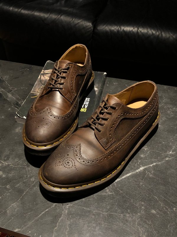 Туфлі б\у в стилі брогі Dr. Martens 3989 YS - Gaucho Crazy Horse (UK 11 EU 46) купити в Україні
