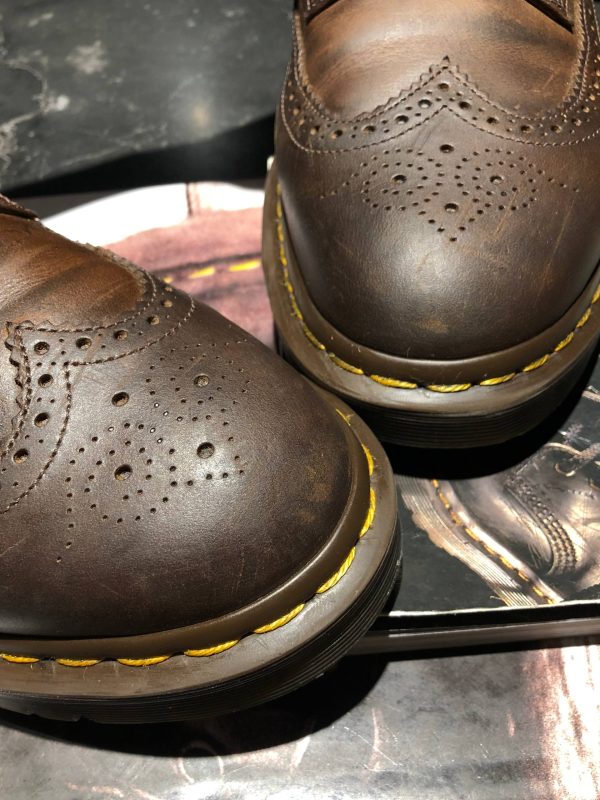 Туфлі б\у в стилі брогі Dr. Martens 3989 YS - Gaucho Crazy Horse (UK 11 EU 46) купити в Україні